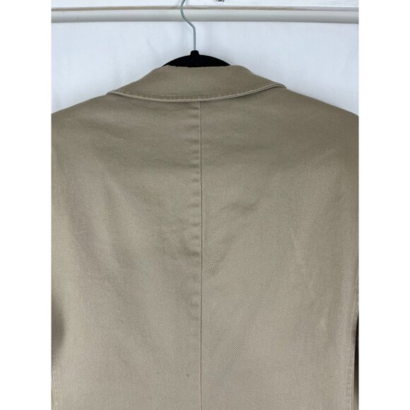 LL Bean Light Academia Beige Cotton Blazer - Picture 10 of 14
